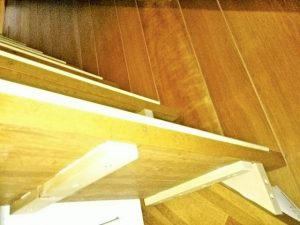 階段板の補強-便利屋奈良