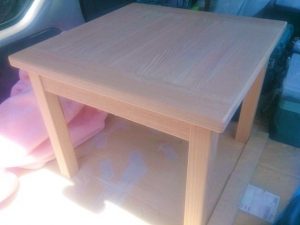 座卓テーブル-オーダー家具の製作-奈良